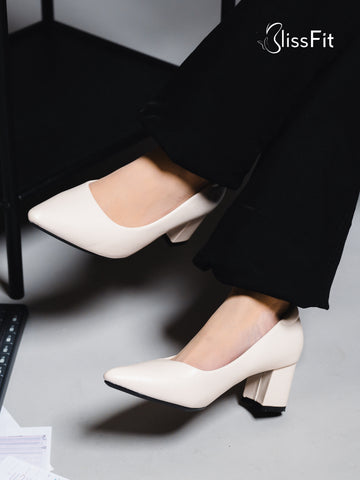 Britney Square Pump Heels