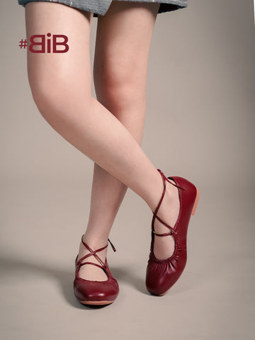 Bailey Tie Strap Flats