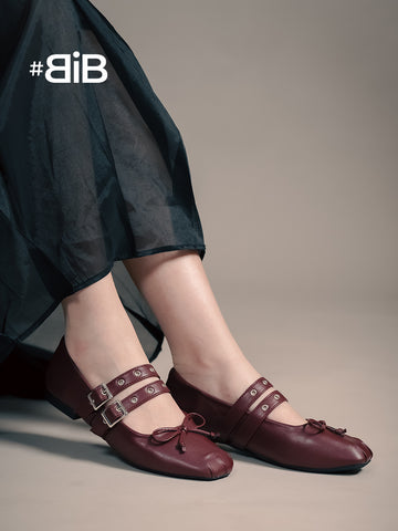 Blake Double Strap Flats