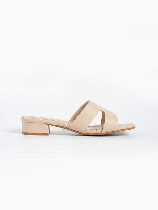 Herisse Low Heel Sandals