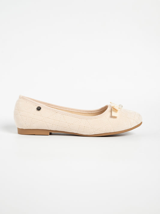 Harper Suede Bow Flats