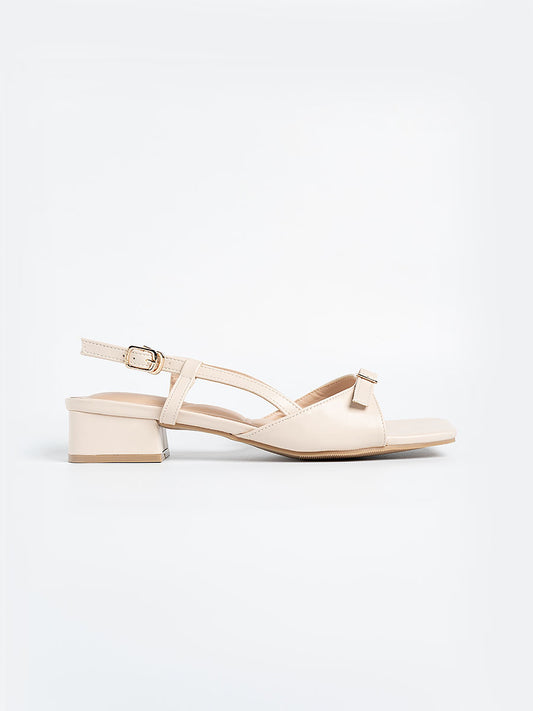 Paula Buckle Sandal Heels