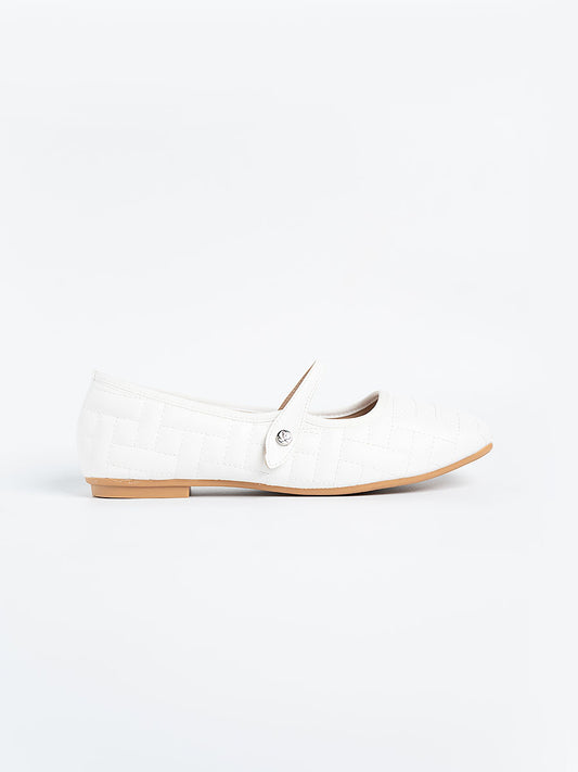 Pearl Quilted Ballerina