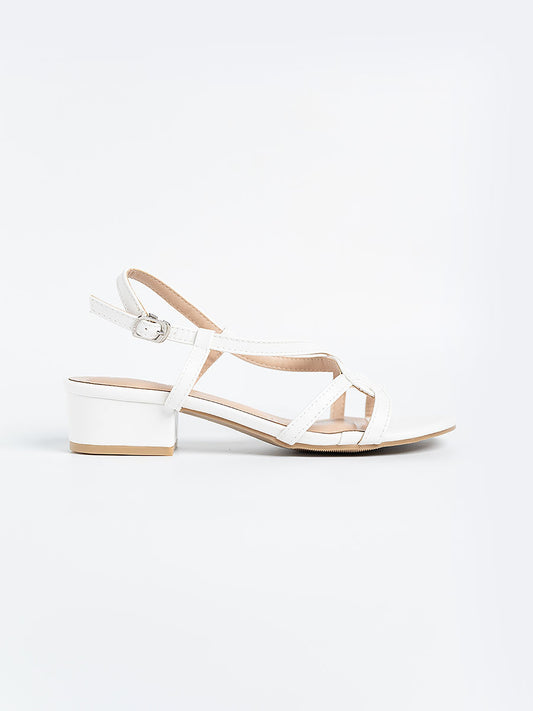 Penny Woven Low Heels