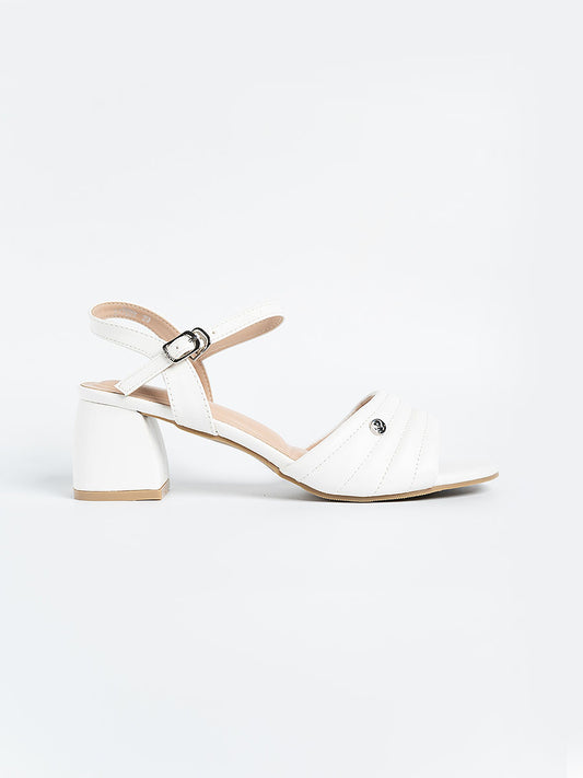 Phily Quilted Sandal Heels